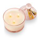 Popcorn Garland Lidded Glass Jar - Illume Candles - 46311002000