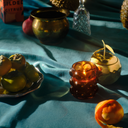 Gilded Citrus Boxed Glass Candle