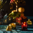 Spiced Pear Holiday Fruit Candle