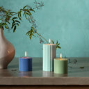 Hidden Lake Medium Fragranced Pillar Candle - Illume Candles - 46273002000